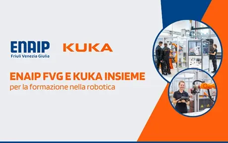 EnAIP FVG e KUKA: un'opportunità di crescita per le aziende nel settore della robotica e automazione