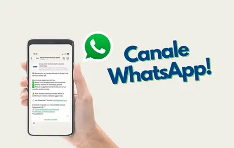 Nasce il nostro canale WhatsApp: iscriviti per restare sempre aggiornato!