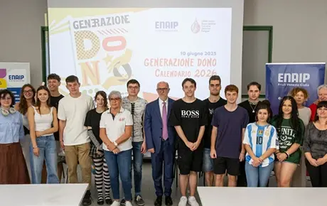 “Generazione Dono”: premiati i giovani creativi del calendario AFDS 2026