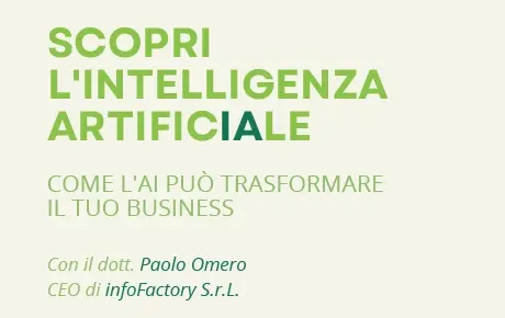 EnAIP FVG e infoFactory insieme per un corso dedicato all’Intelligenza Artificiale applicata al business